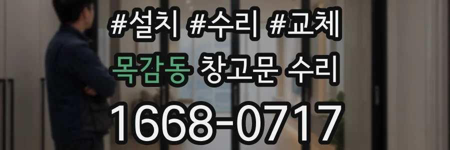 목감동 창고문 수리