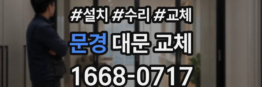 문경 대문 교체