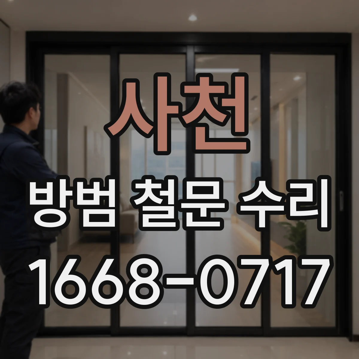 사천 방범 철문 수리 부속을 구하기 힘든 현관문은 어디까지 보수할 수 있을까