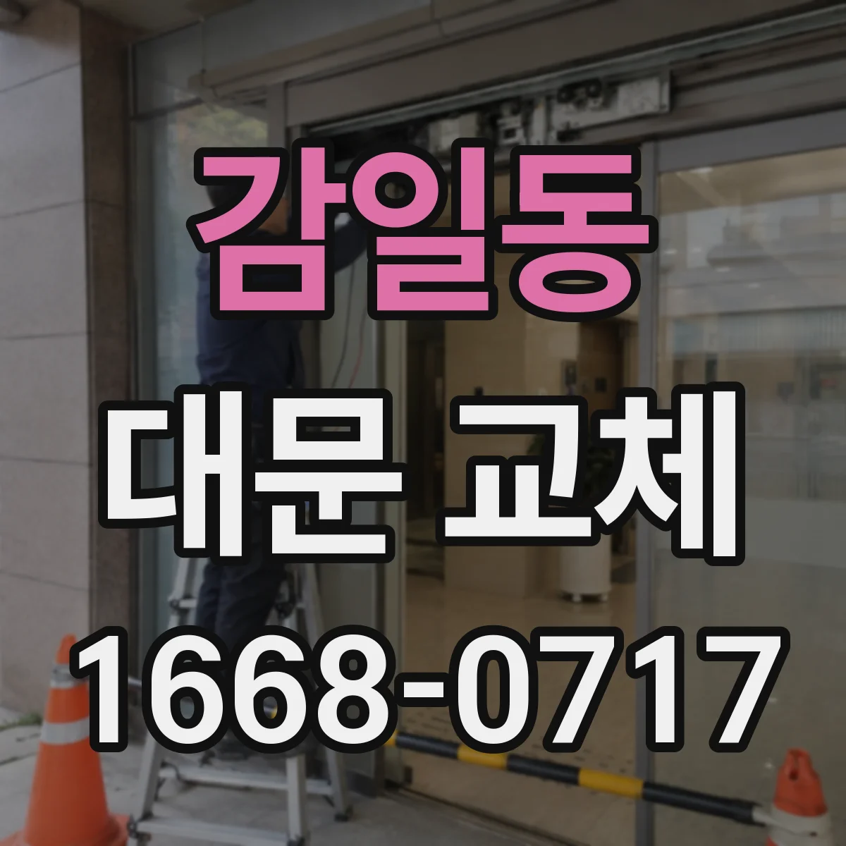 감일동 대문 교체