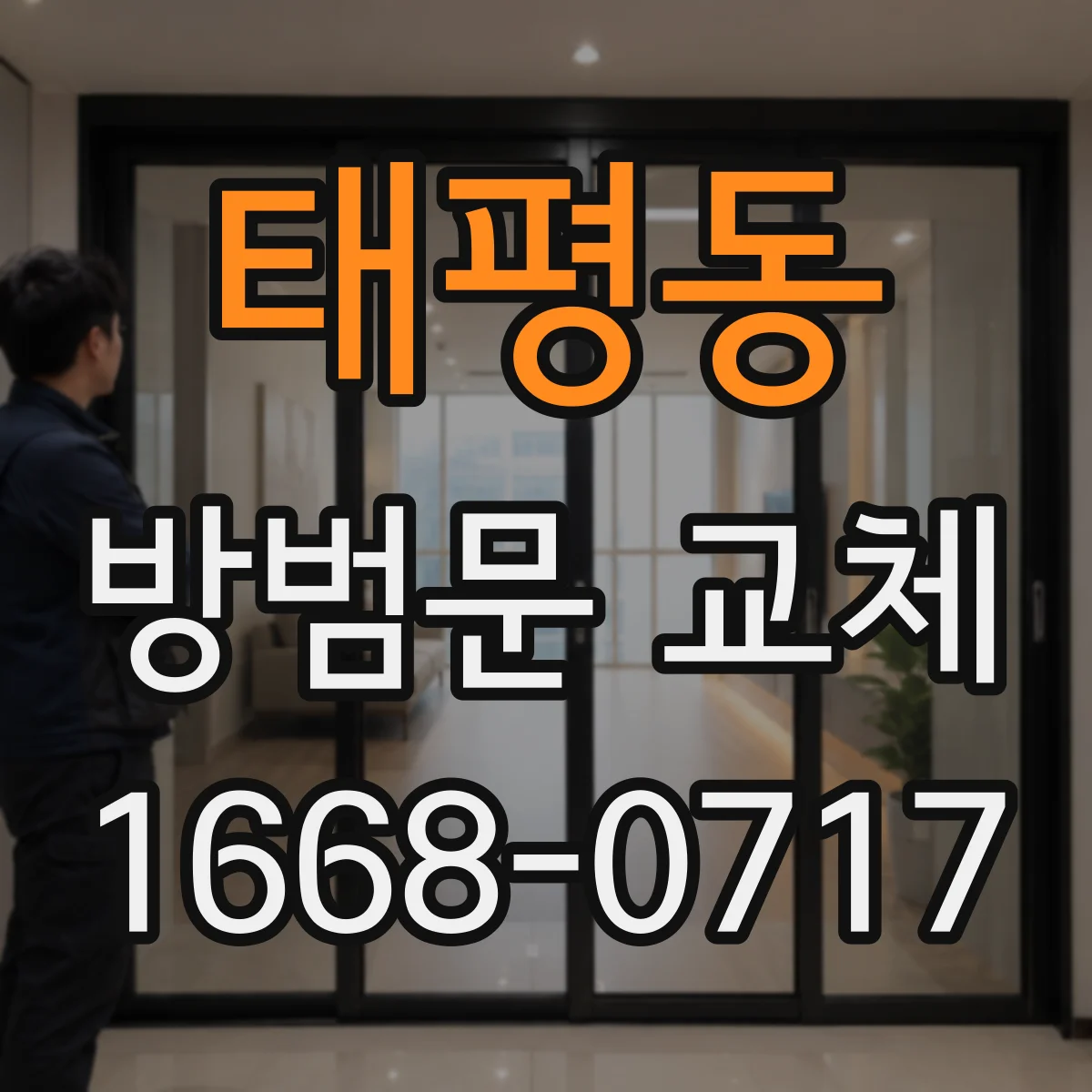 태평동 방범문 교체