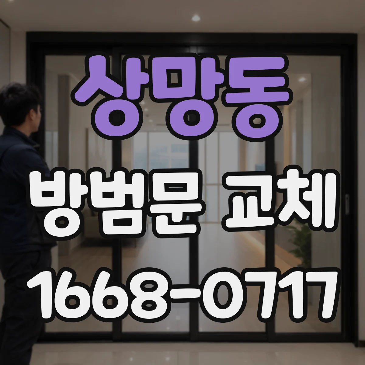 상망동 방범문 교체