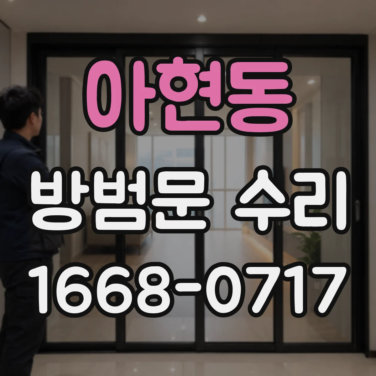 아현동 방범문 수리