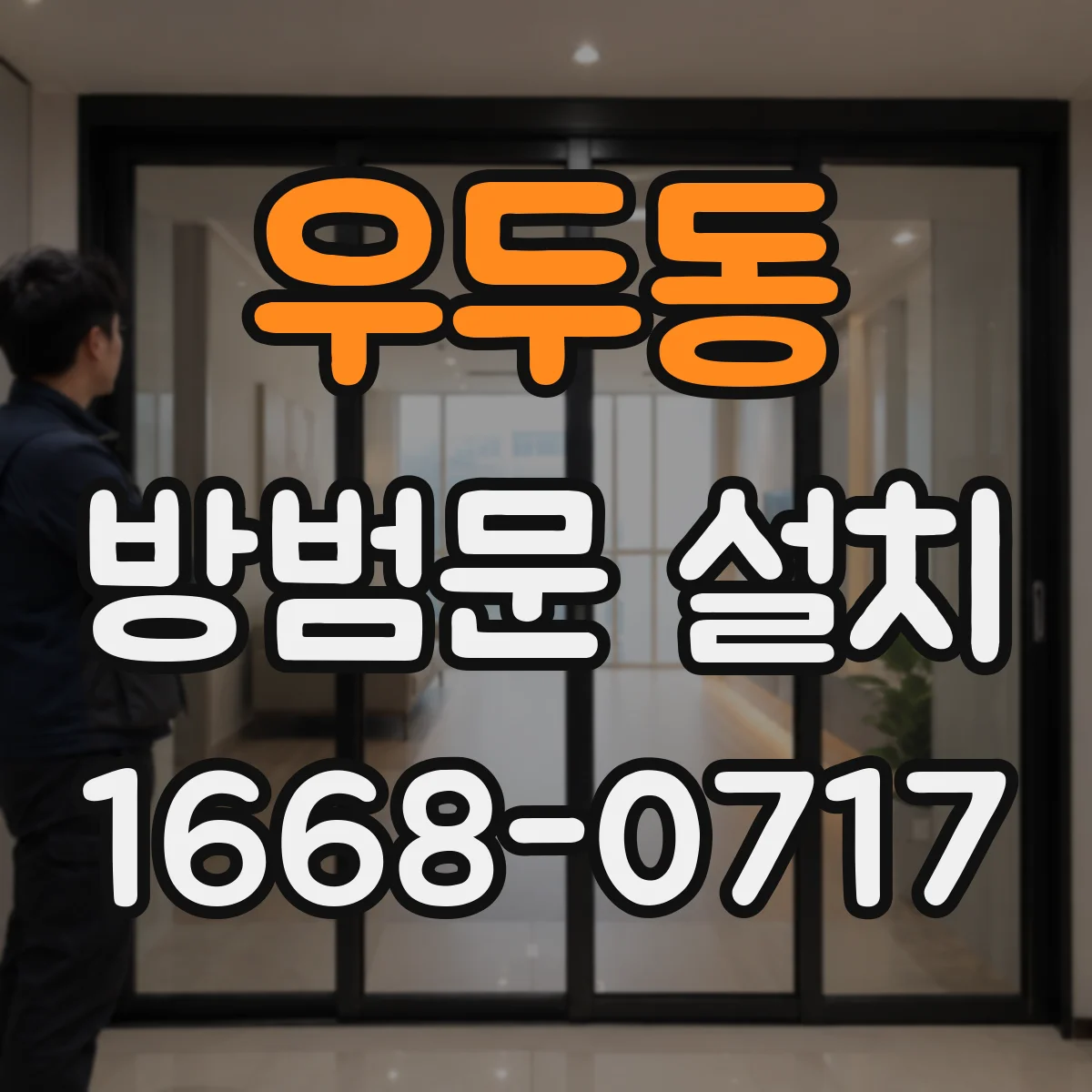우두동 방범문 설치
