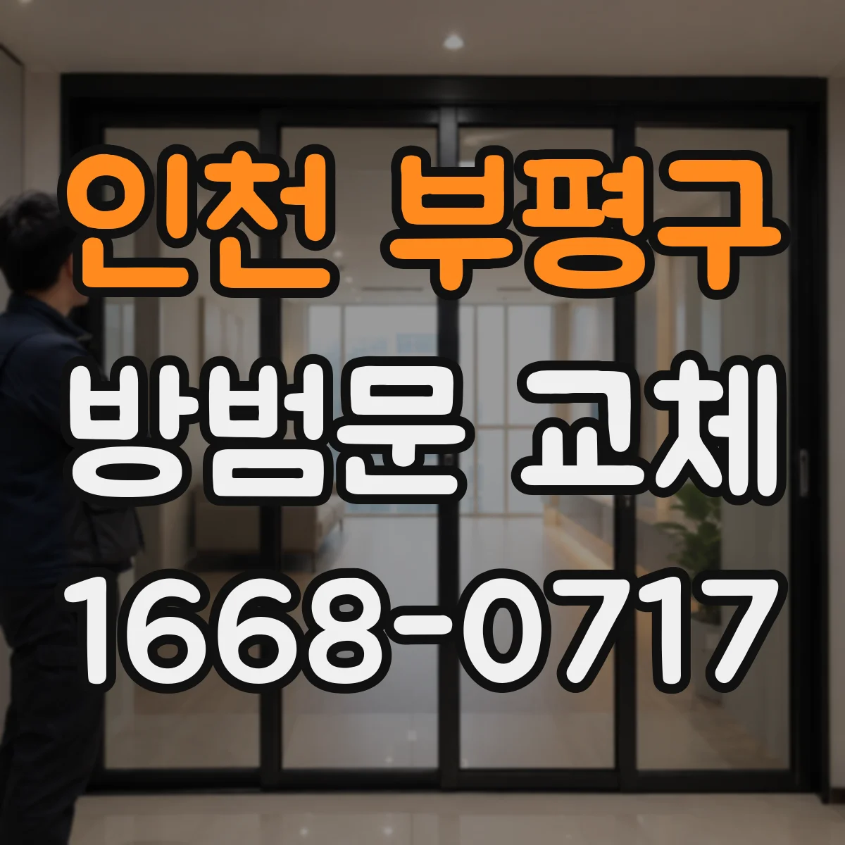 인천 부평구 방범문 교체