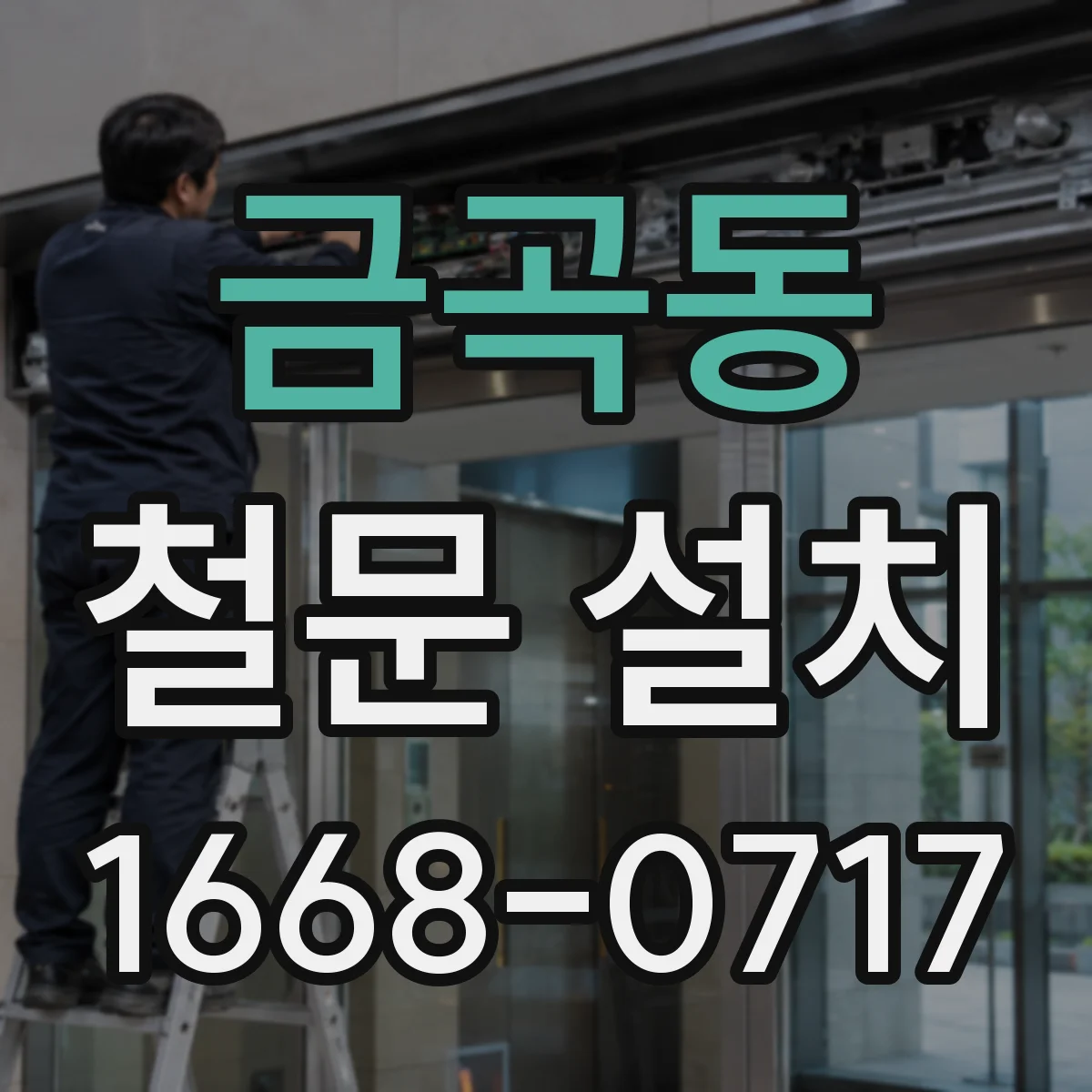 금곡동 철문 설치