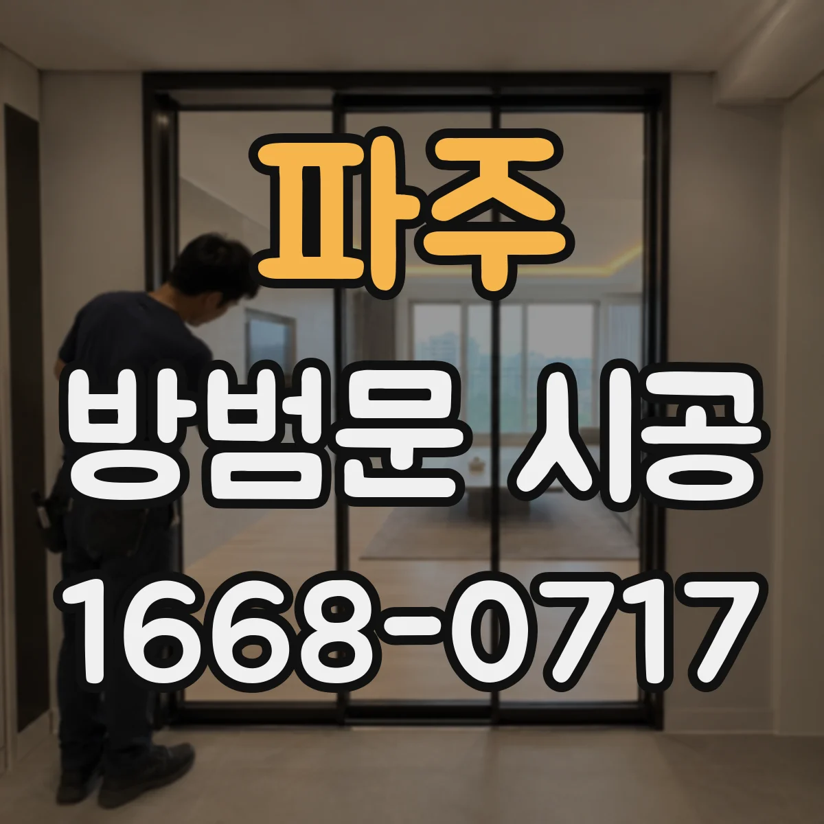 파주 방범문 시공