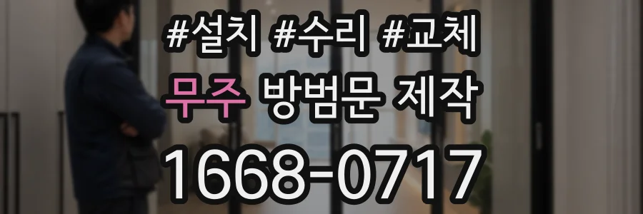 무주 방범문 제작