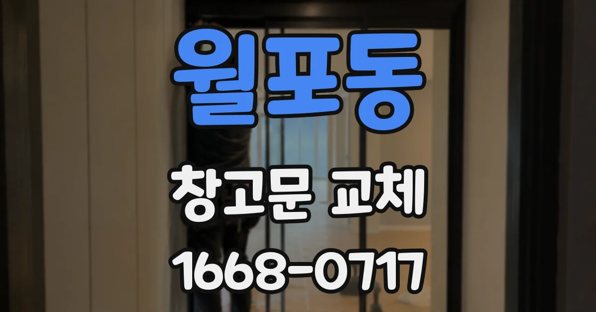 월포동 창고문 교체
