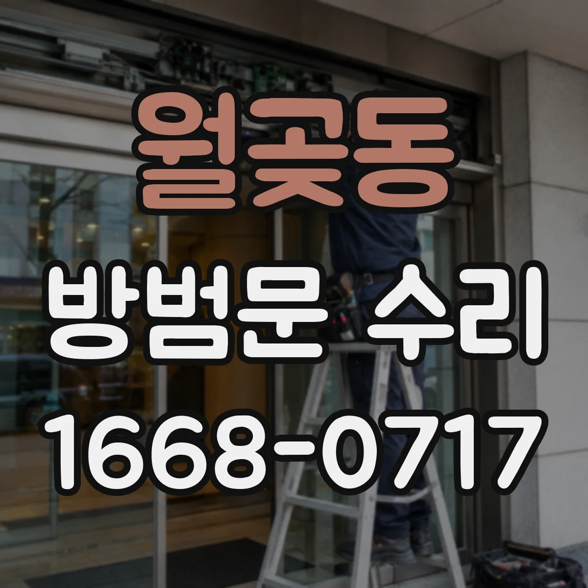 월곶동 방범문 수리