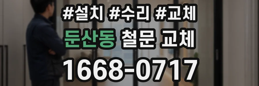 둔산동 철문 교체