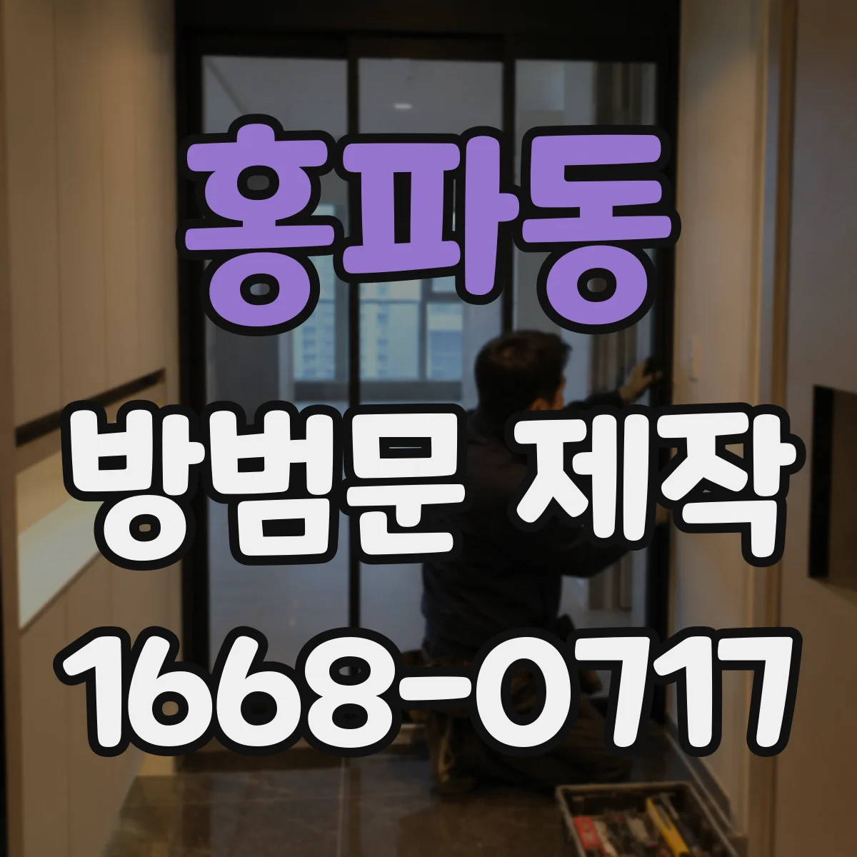 홍파동 방범문 제작