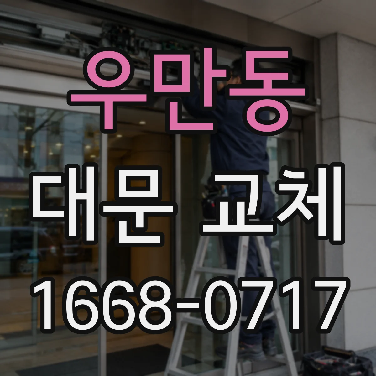 우만동 대문 교체