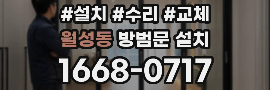 월성동 방범문 설치