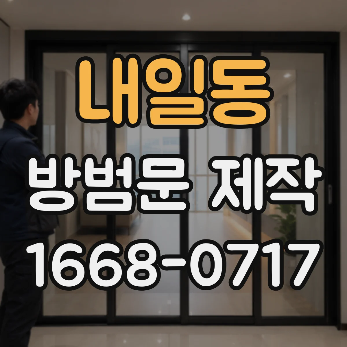 내일동 방범문 제작