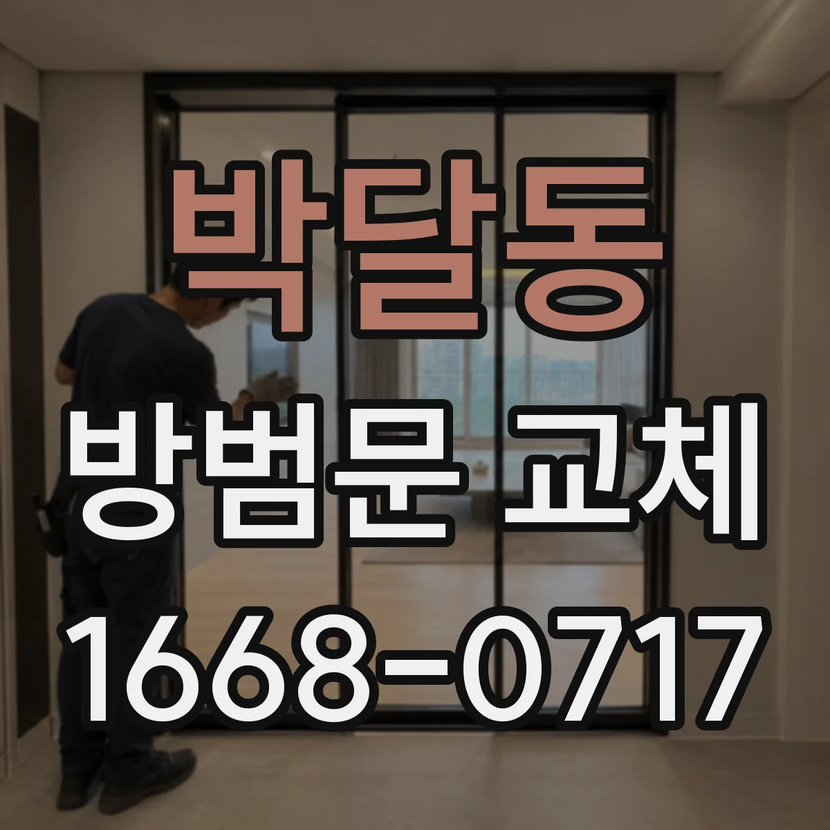 박달동 방범문 교체