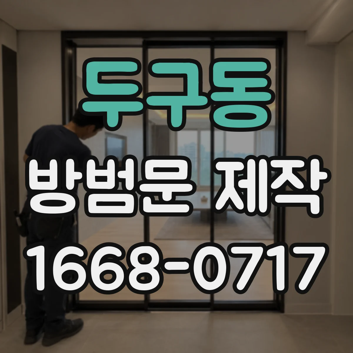두구동 방범문 제작