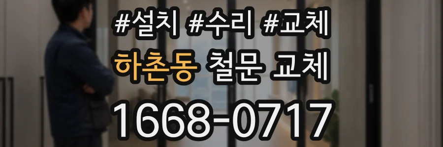 하촌동 철문 교체