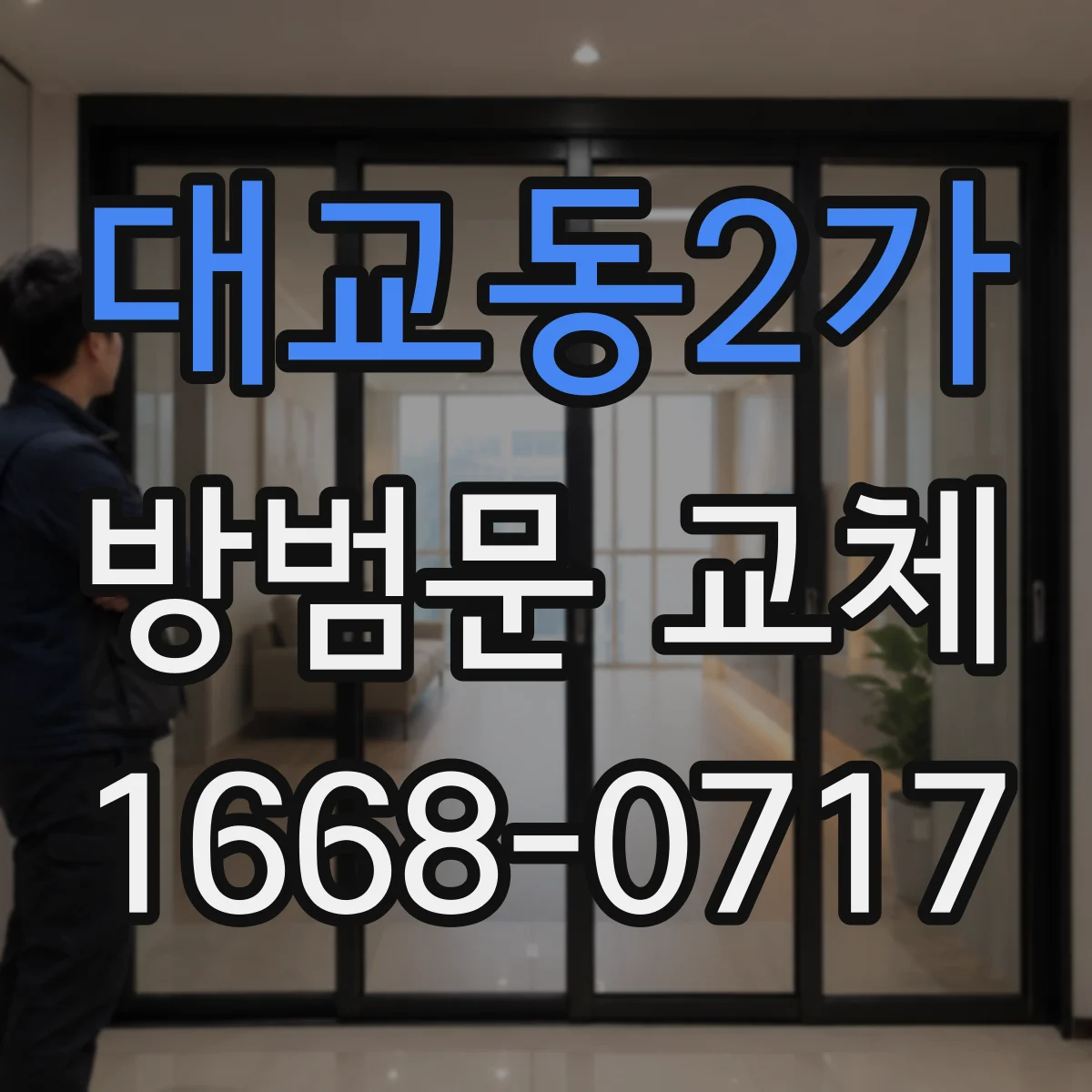 대교동2가 방범문 교체