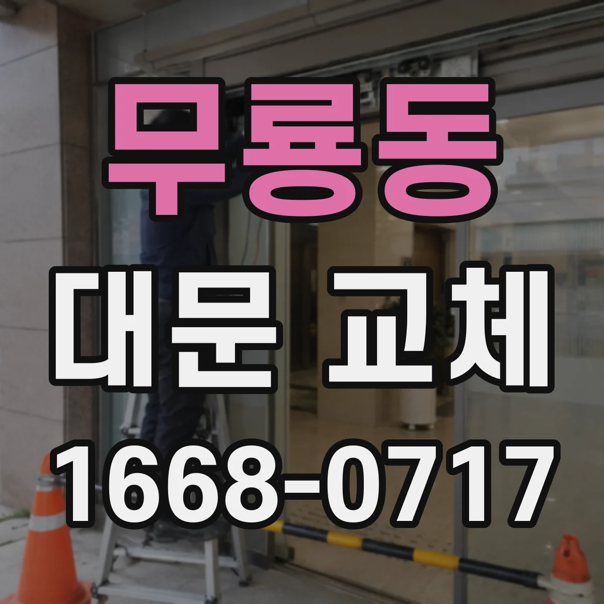 무룡동 대문 교체