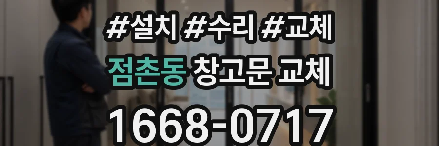 점촌동 창고문 교체