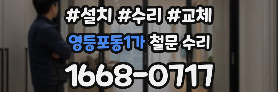 영등포동1가 철문 수리