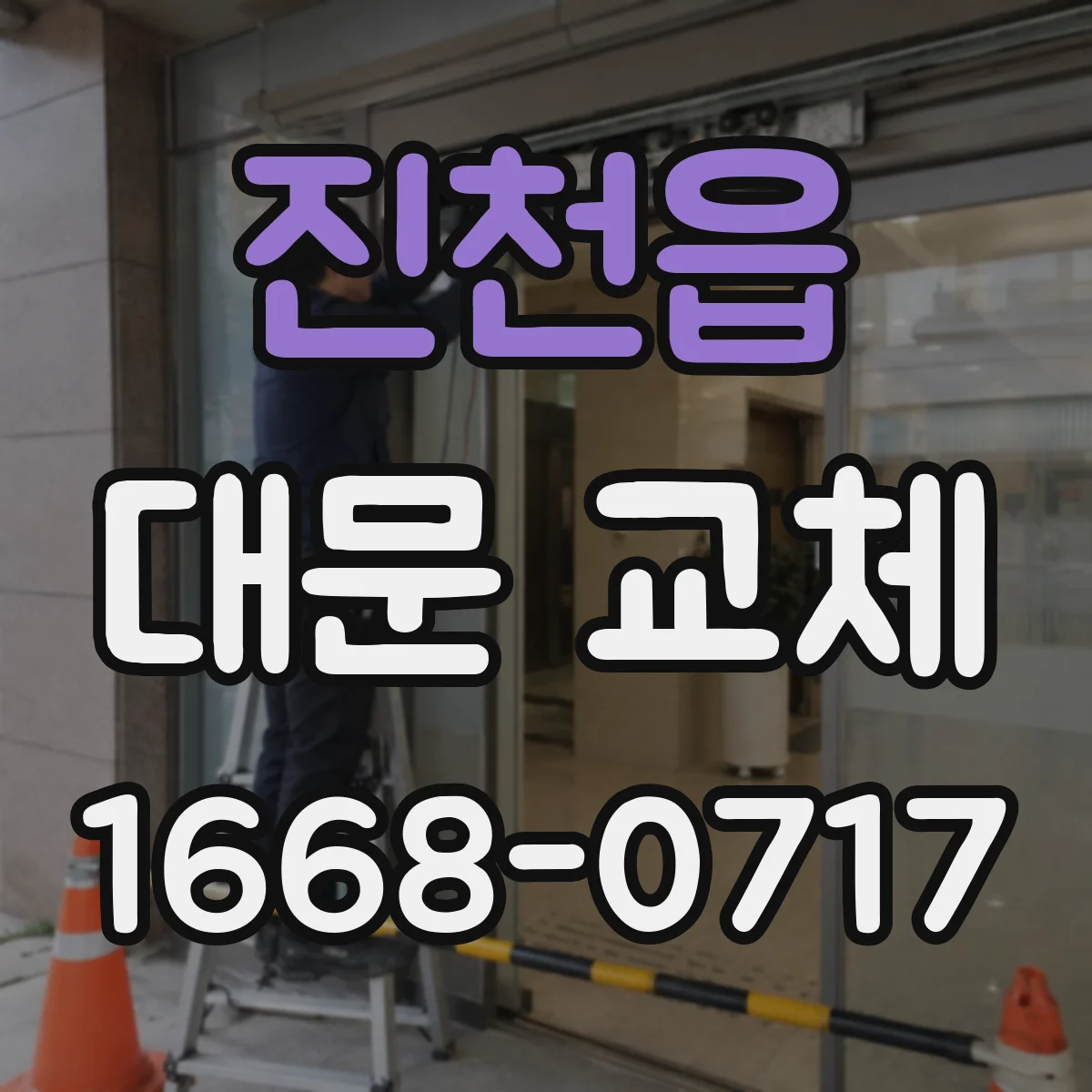 진천읍 대문 교체