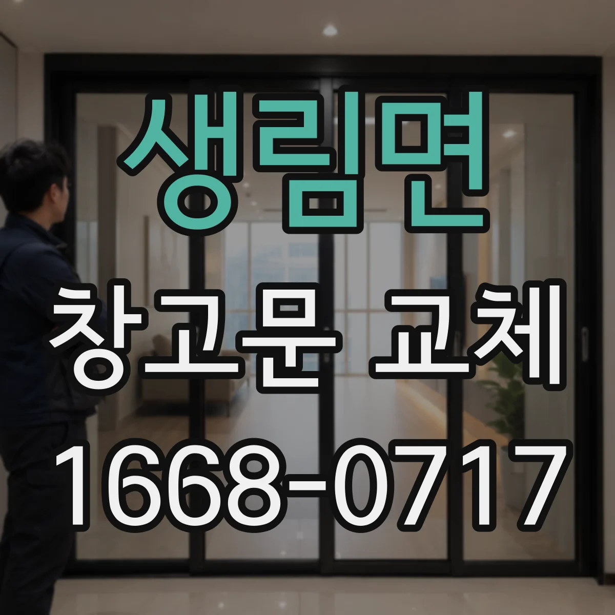 생림면 창고문 교체