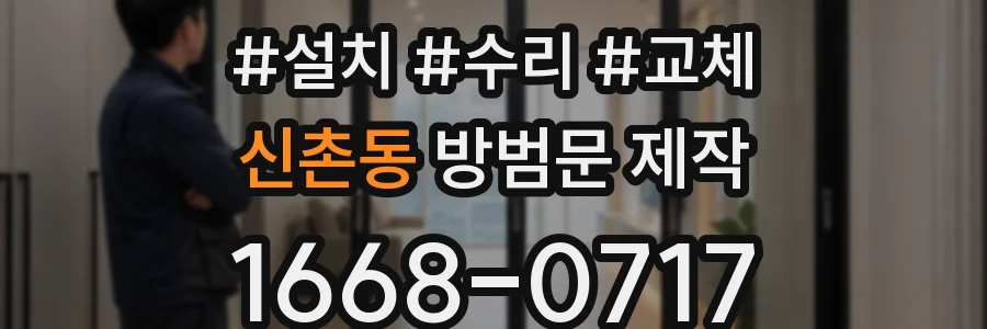 신촌동 방범문 제작