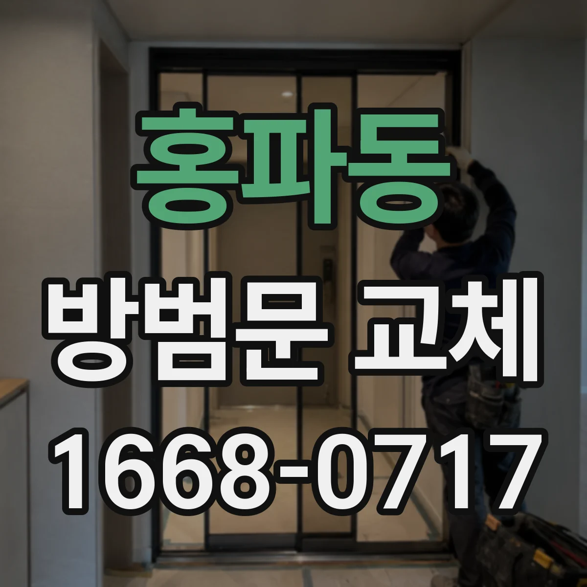 홍파동 방범문 교체
