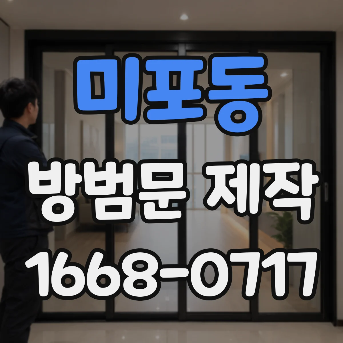 미포동 방범문 제작