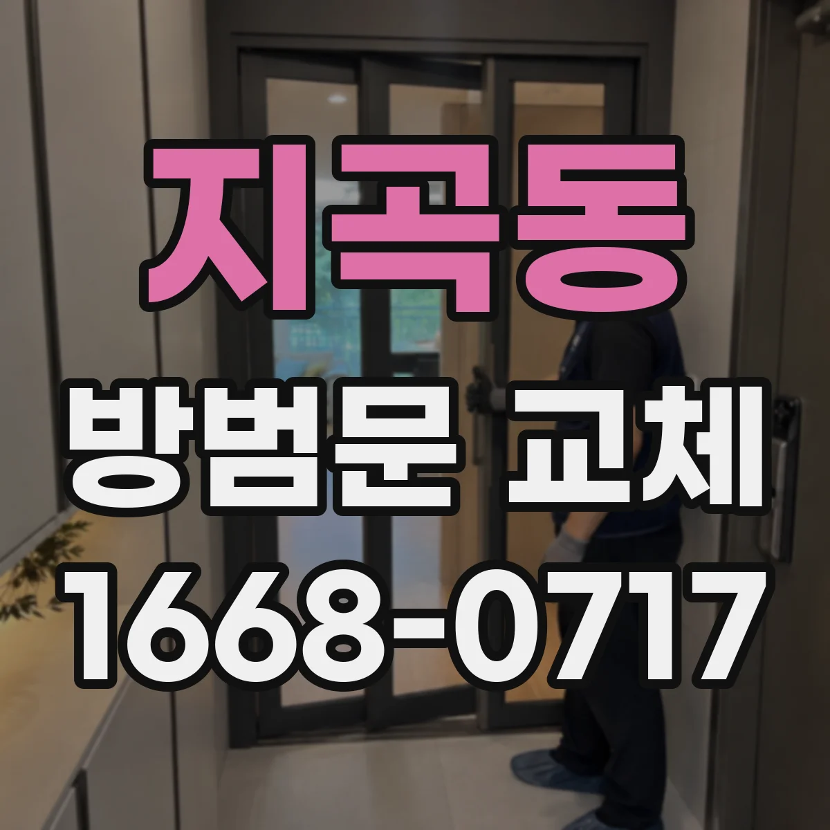 지곡동 방범문 교체