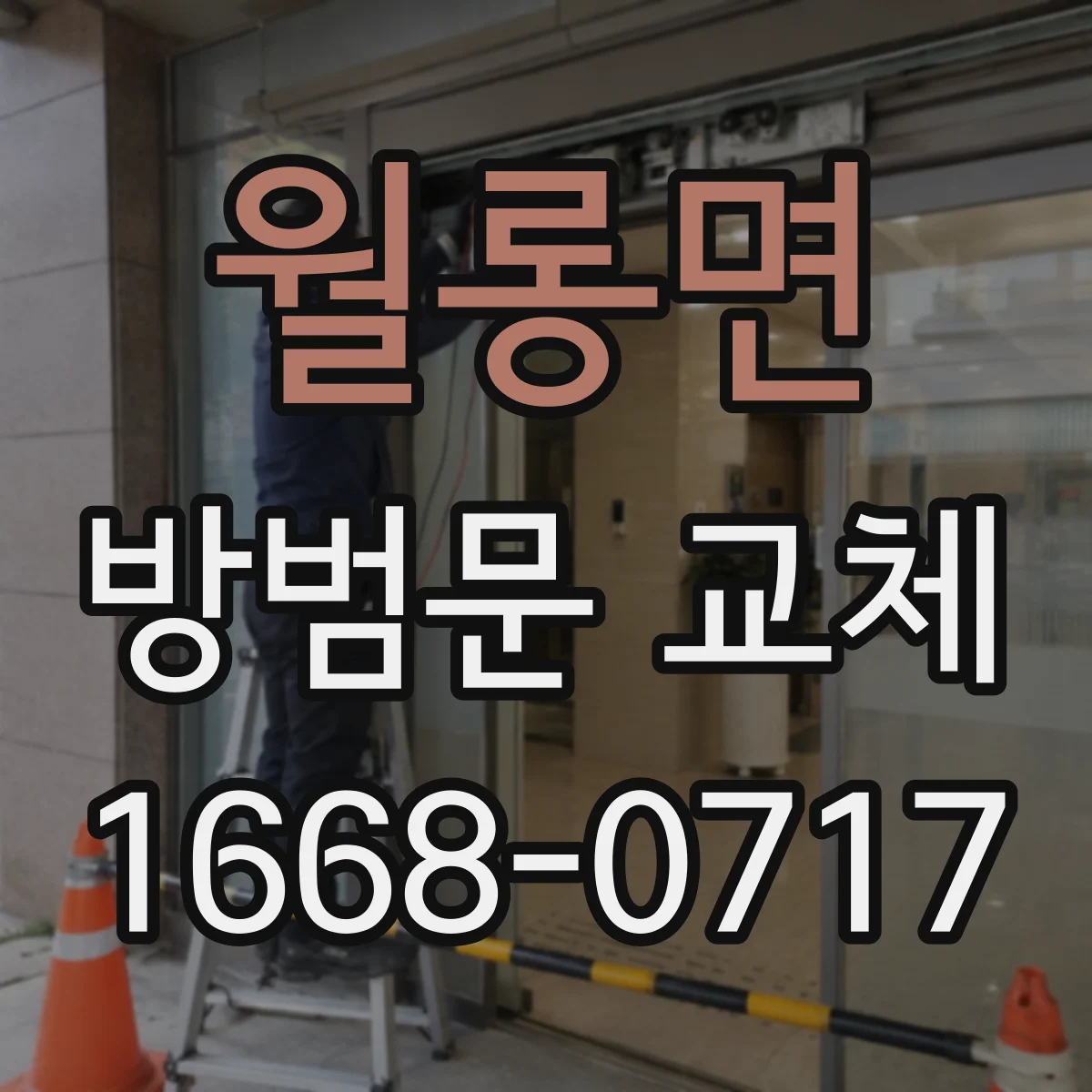 월롱면 방범문 교체