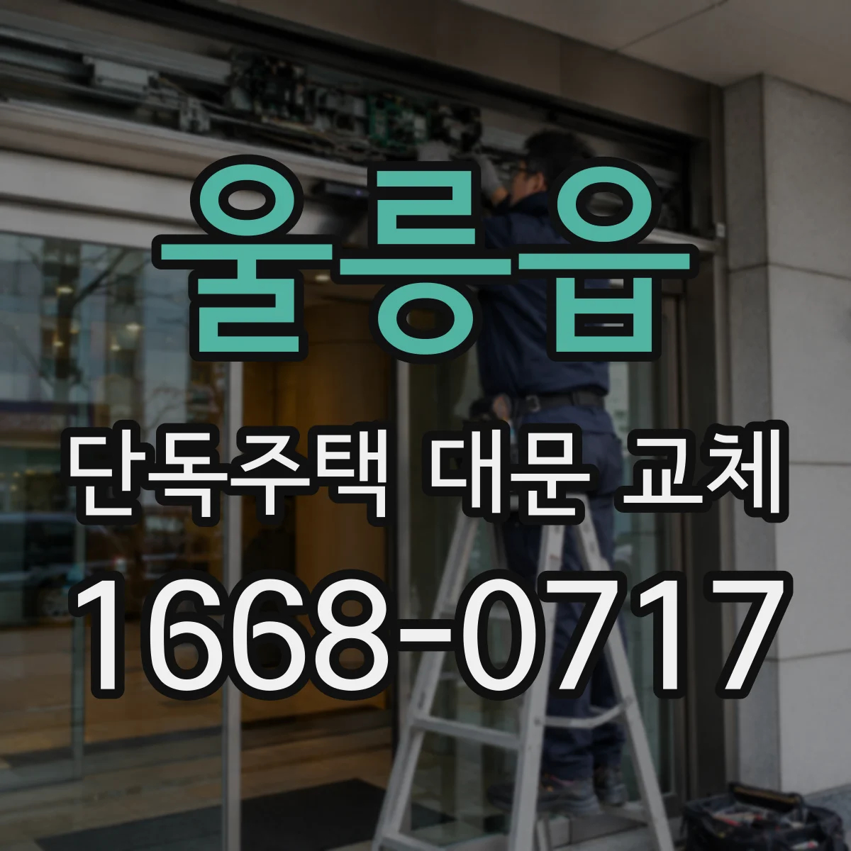 울릉읍 단독주택 대문 교체