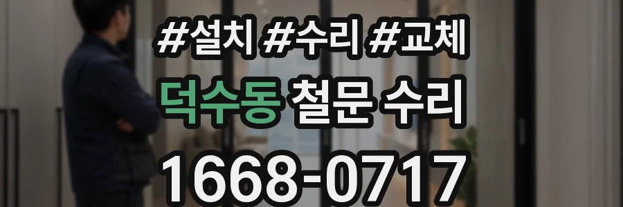 덕수동 철문 수리