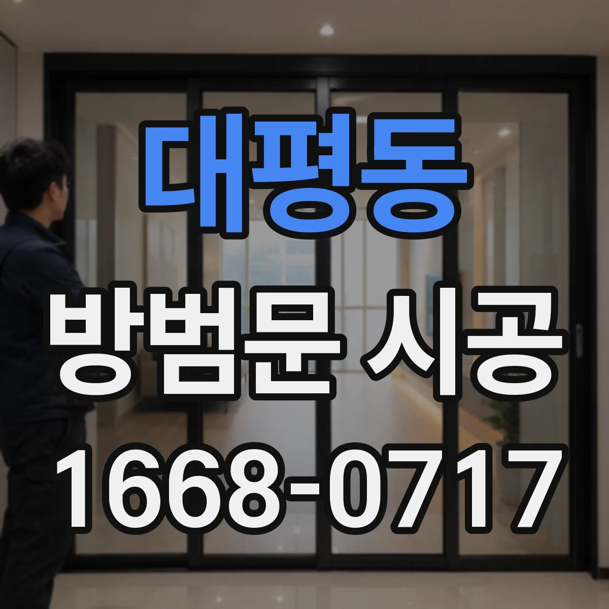 대평동 방범문 시공