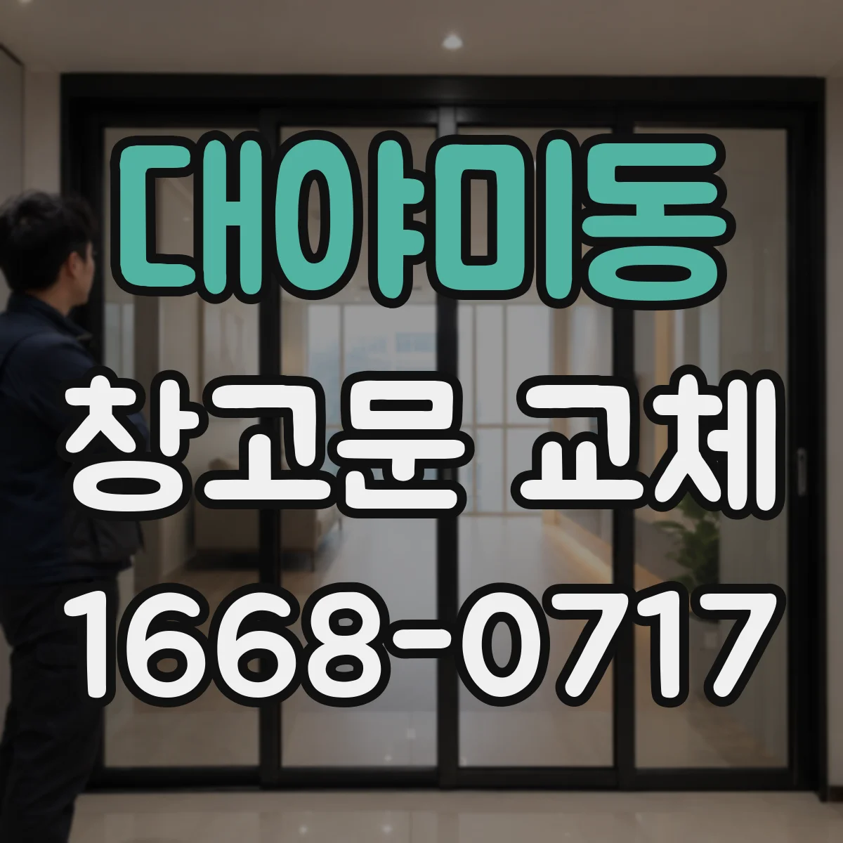 대야미동 창고문 교체