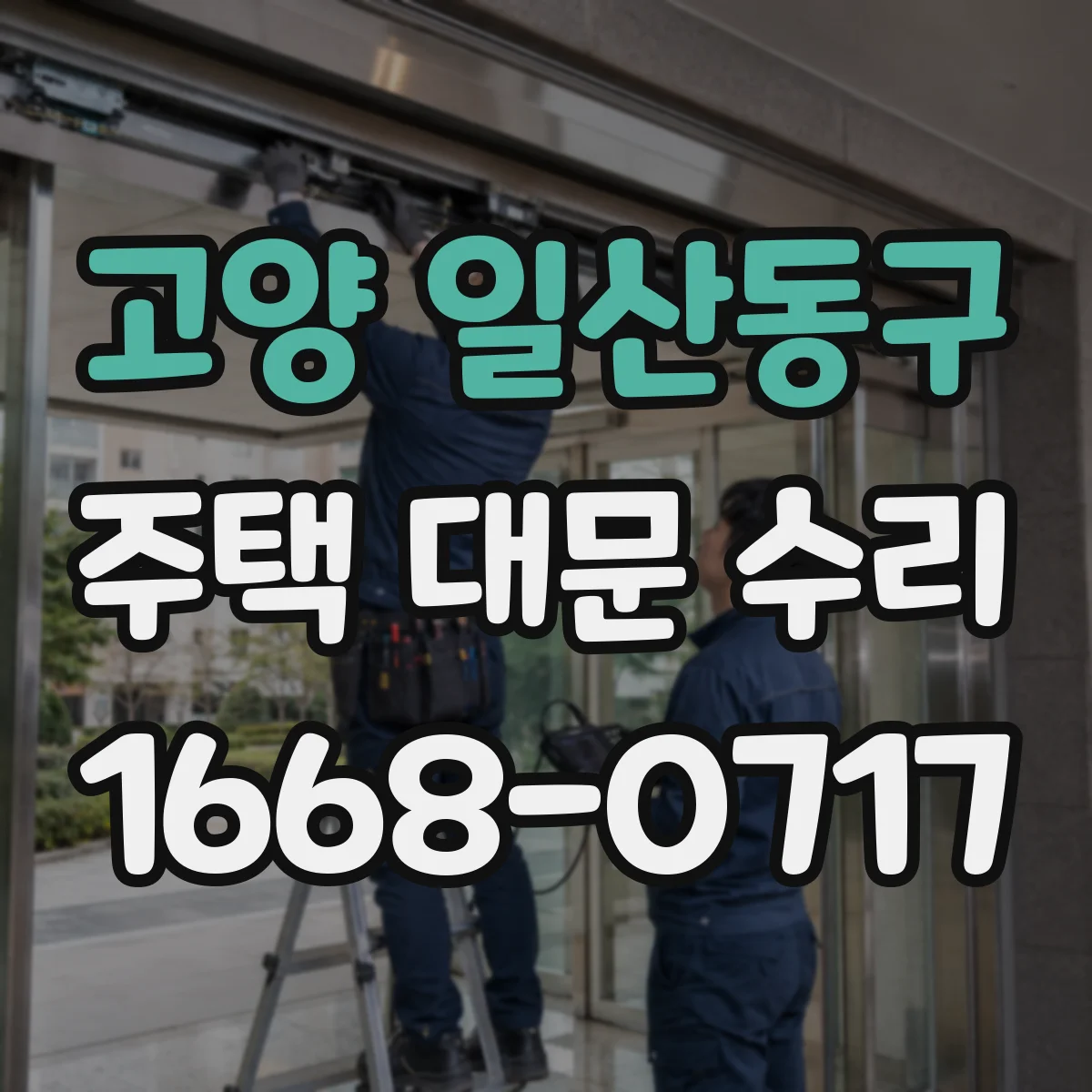 고양 일산동구 주택 대문 수리