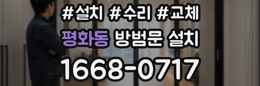 평화동 방범문 설치