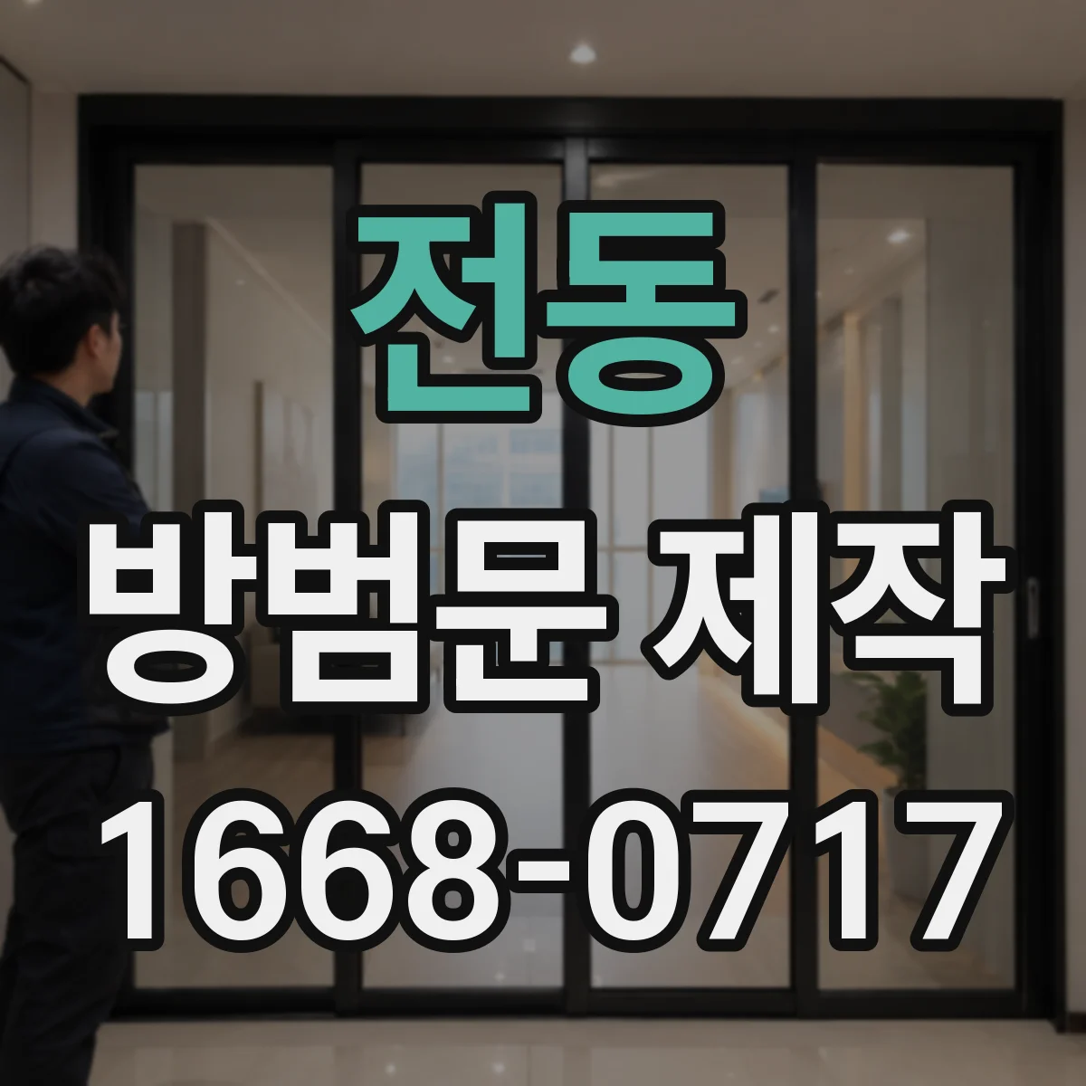 전동 방범문 제작