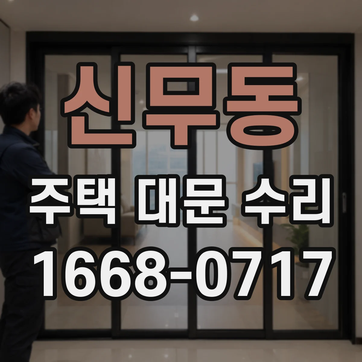 신무동 주택 대문 수리