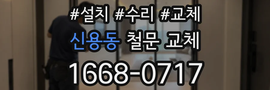 신용동 철문 교체
