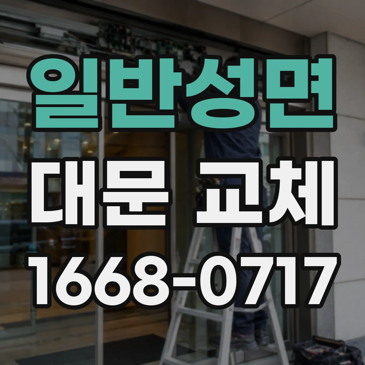 일반성면 대문 교체