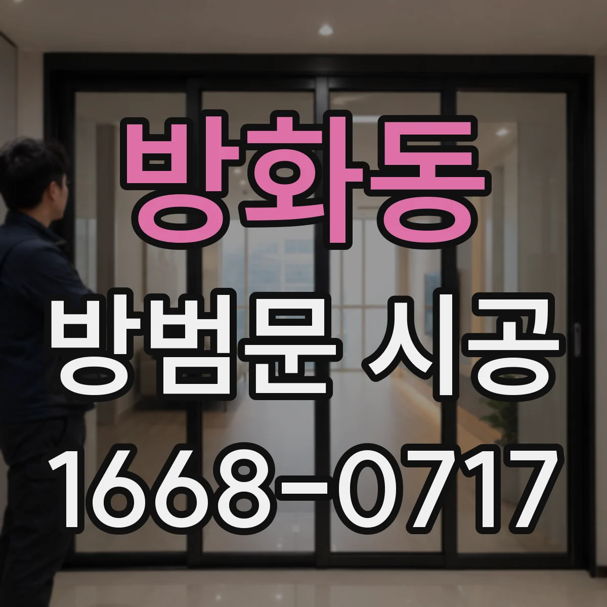 방화동 방범문 시공