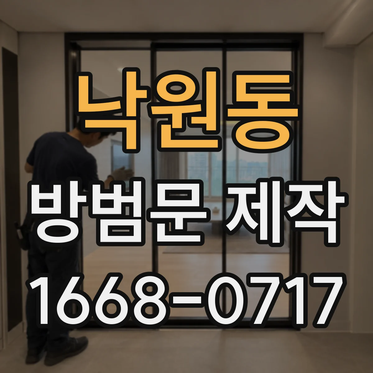 낙원동 방범문 제작