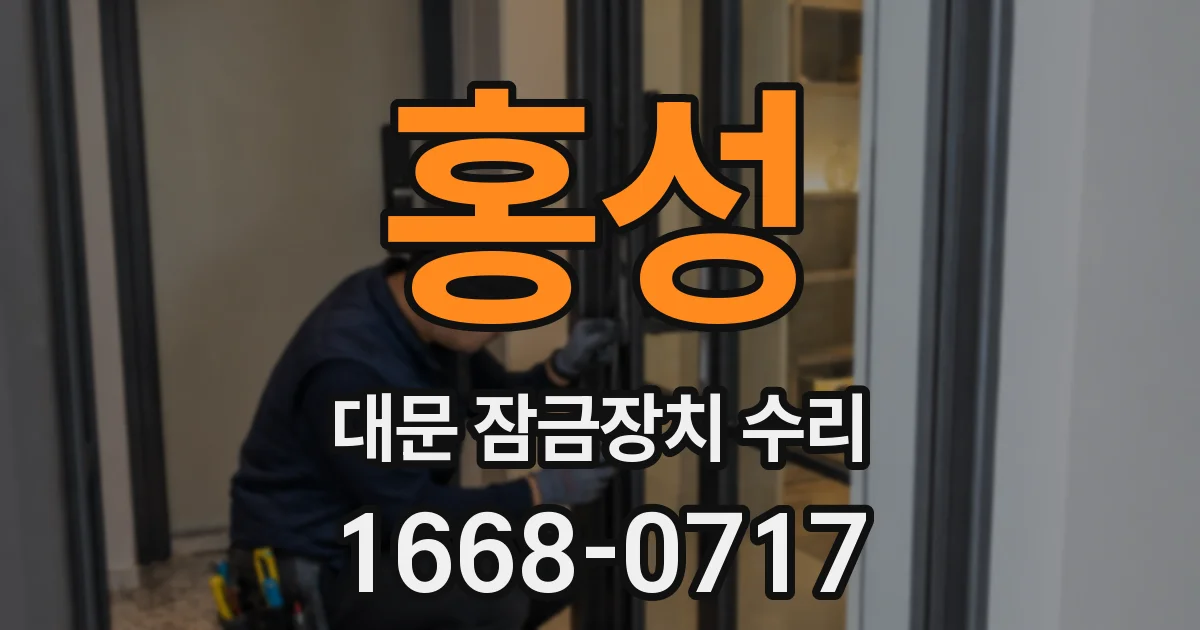 홍성 대문 잠금장치 수리