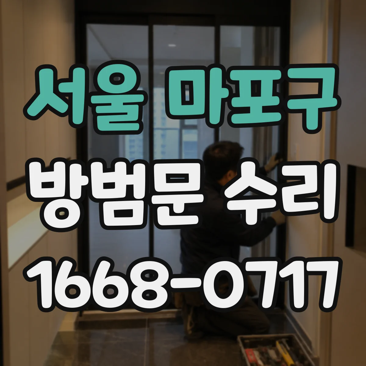 서울 마포구 방범문 수리