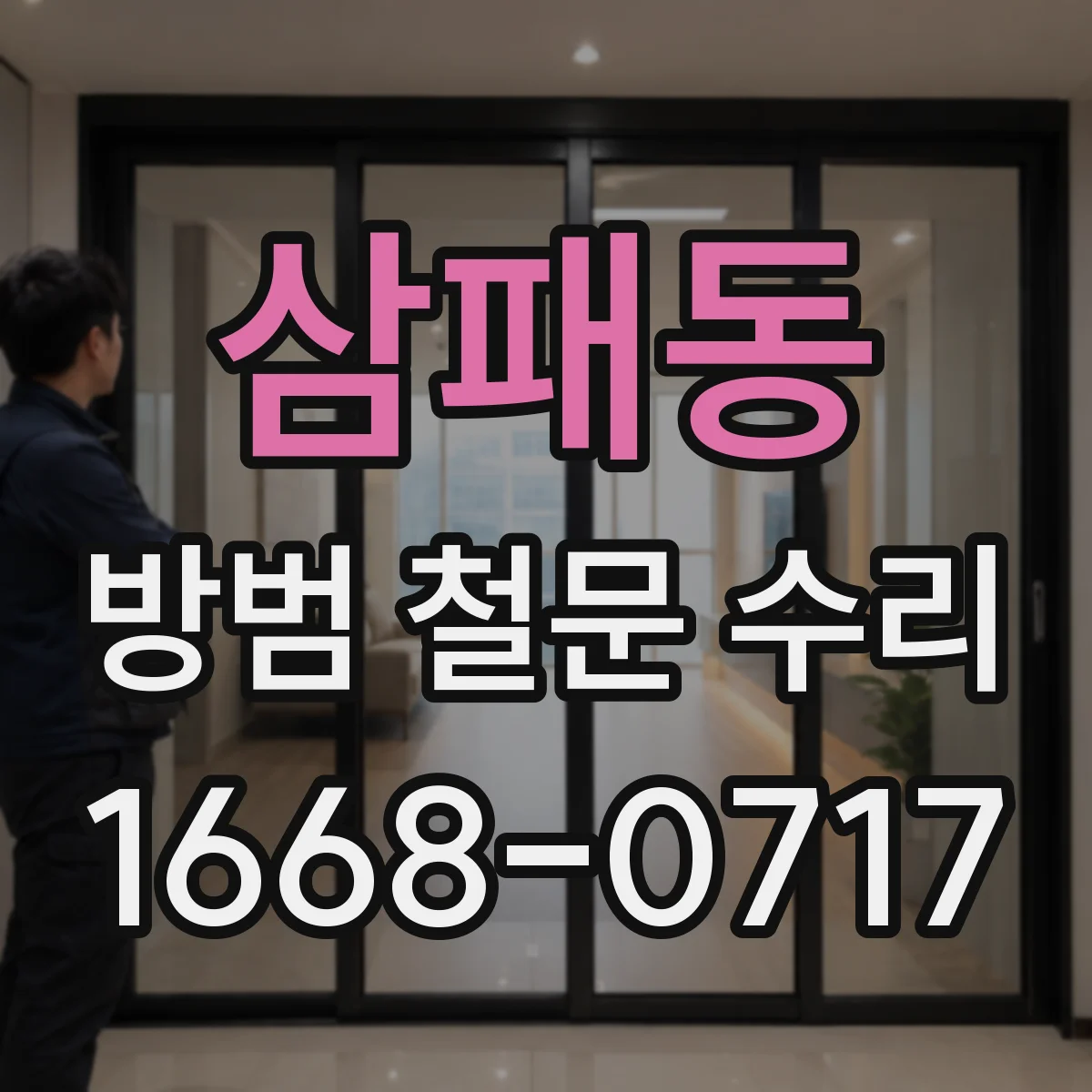 삼패동 방범 철문 수리