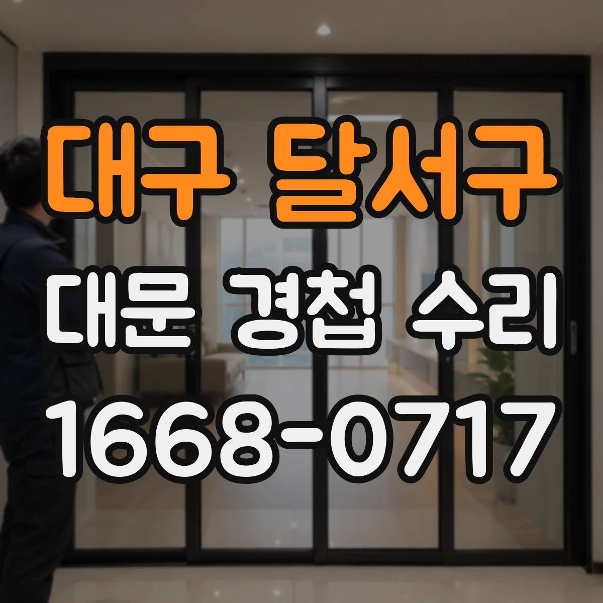 대구 달서구 대문 경첩 수리