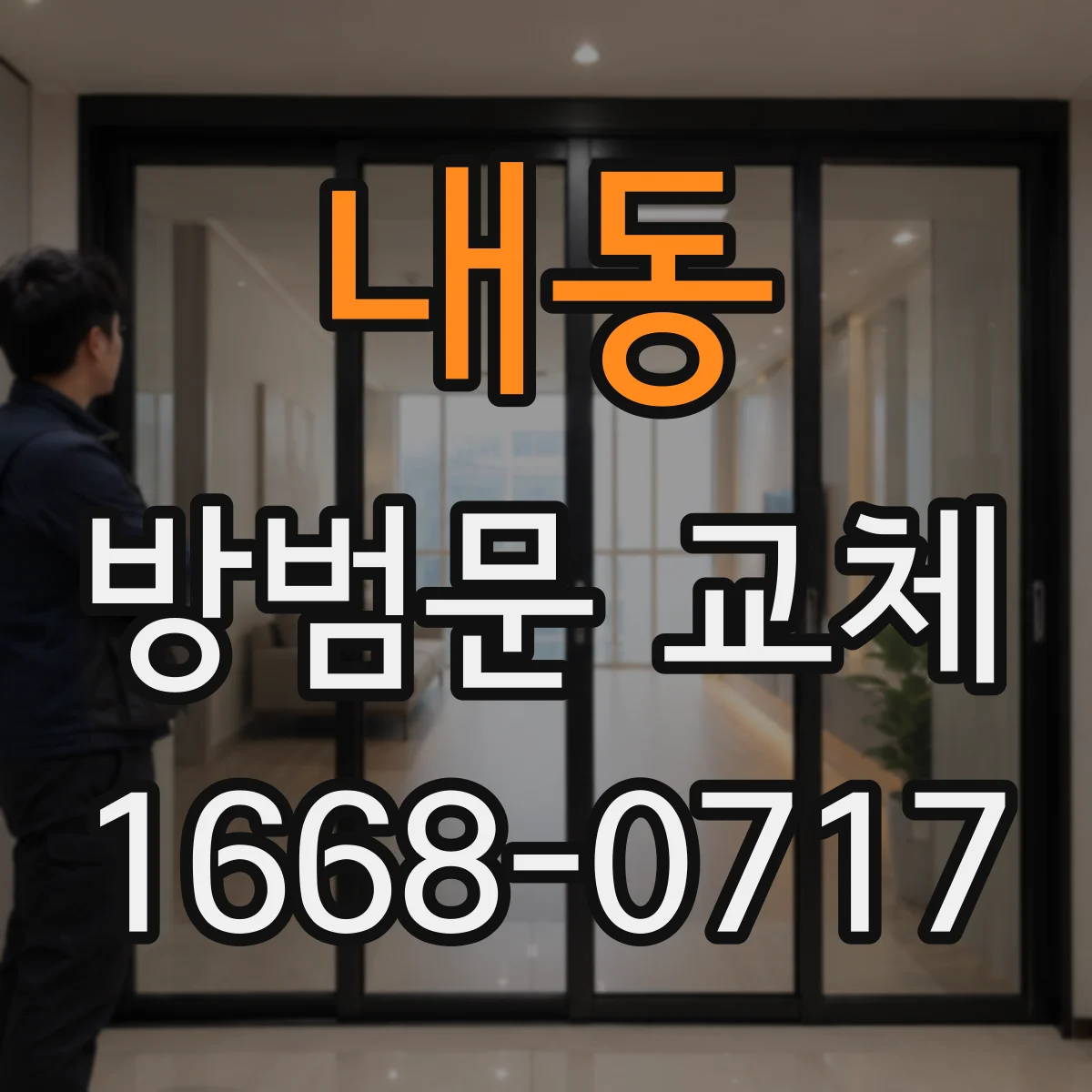 내동 방범문 교체